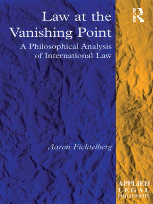 cover image of Law at the Vanishing Point